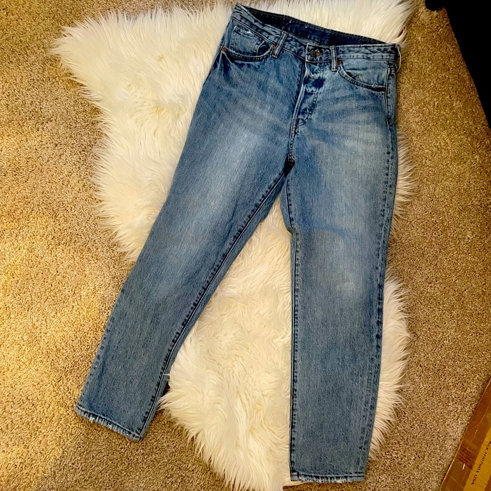 &Denim High-Waisted Vintage Jeans
